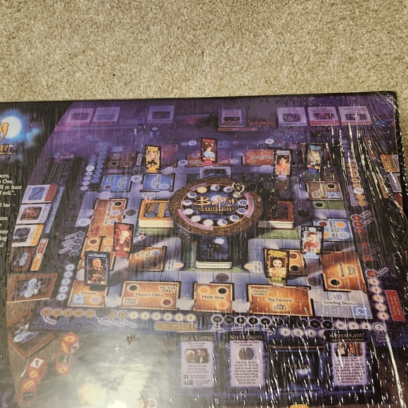 🖤☀️ Vintage BUFFY THE VAMPIRE SLAYER Board Game NEW SEALED - Picture 4 of 12